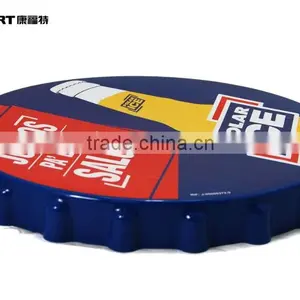 Cheap Durable Recycled Plastic Serving Round Tray thumbnail-1