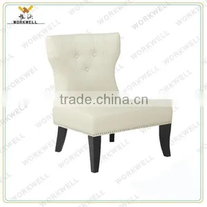 WorkWell Good pu Dining Room Chair With Rubber Wood Legs Kw-D4156 thumbnail-3