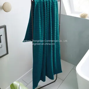 OEM Badezimmerhandtuch, Gesichtstuch, Hotelhandtuch, 100% Baumwolle, sanfter Griff, mit BSCI thumbnail-1