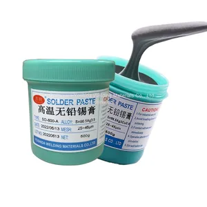High Temperature Lead-free Water-washed Solder Silver Solder Paste Sn96.5Ag3.5 Nickel-plated Welding Water-melting Environmentally Friendly Tin Paste thumbnail-3