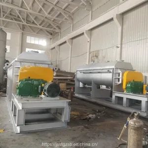 Double Shaft Paddle Drying Sludge Paddle Dryer Peat Mycelium Dryer Chocolate Dryer thumbnail-4