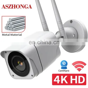 8MP Wireless Wifi Security IP Camera CCTV Night Vision Outdoor Home Surveillance Cam Two-way Audio IR Night Vision CamHipro thumbnail-2