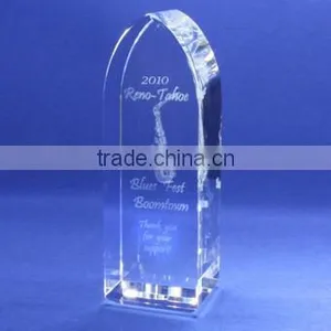 Fancy Crystal Block 3d Laser Etched Gifts thumbnail-1
