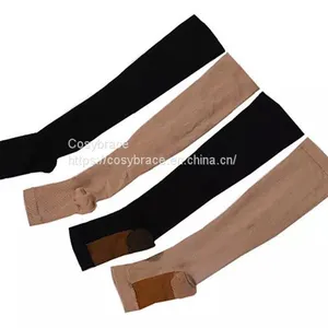 Varicose Socks Top Quality Medical Custom Logo 2xl Compression Socks Open Toe Compression Socks With Zippers thumbnail-4