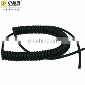 The Black Electrical Spring Wire/Coil Spring Cable thumbnail-1