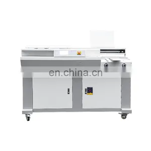High Quality Max Length 420Mm Heavy Duty Paper Binding Machine Commercial For A3 Coated Paper thumbnail-3