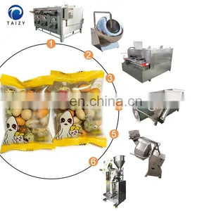 Peanut Processing Machines Roasting Peanut Machine Peanut Flour Coating Machine thumbnail-1