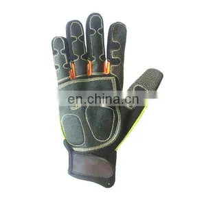 Mechanic Antivibration Cut Resistant TPR Impact Protection Gloves thumbnail-4