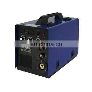 Co2 Electric 250 Amp 220V MIG MMA 250 Welder IGBT Inverter Gas and Gasless 15-20l/min 3-15l/min 20-170A 40-200A 16-24V 6.1KVA thumbnail-1