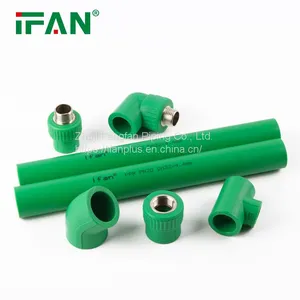 IFAN Hot Sale Cheap Price Green PPR Pipe Plumbing Plastic PPR Pipe thumbnail-2