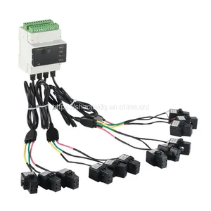ADW200-D10 IoT Multi Channel Power Meter Four Channels Externals Current Transformers AC 380V RS485 Modbus Aperture10mm 45 65Hz thumbnail-4