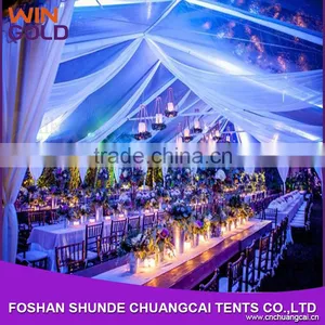 2015 Luxury Party Wedding Big Aluminum Dubai Tents for Sale thumbnail-3