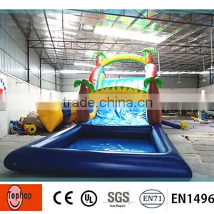 2016 Hot Sale Giant Inflatable Pool Water Slide for Kids and Adults thumbnail-4