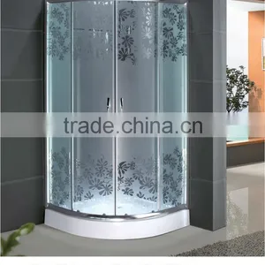 ABS Acrylic 6mm Glass Bathroom Shower Enclosure thumbnail-1