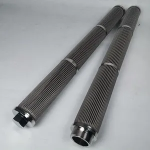 Fully Welded Structure Industrial Depth Filtration Sintered Stainless Steel Filter Element RT-038 thumbnail-1