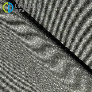Plain GRS 75D*300D Cotton-like Texture 100%RPET Recycled Polyester Fabric for Outerwear Fall/Winter Milled Trench Coat Jacket thumbnail-4