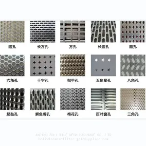 Perforated Plate Perforated Metal Mesh 0.3mm to 10mm Perforierte Platte /perforierte Platte /لوحة مثقوبة Stainless Steel Aluminum thumbnail-5
