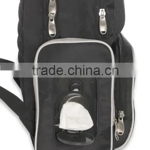 Wholesale Price Polyester Material Diaper Bag Backpack thumbnail-4