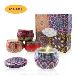 Wholesale Relaxing Candle Sets for Spa - 4/8/9PCS Options, Smokeless Soy Wax, Private Label Accepted thumbnail-4