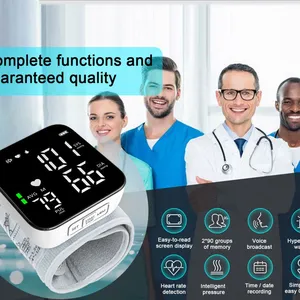 Fully Automatic, Wrist Electronic Blood Pressure Monitor thumbnail-4