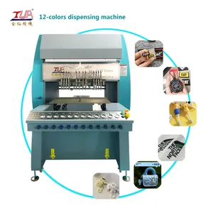 Jinyu 12 Color Automatic Pvc Rubber Patch Dispensing Machine thumbnail-1