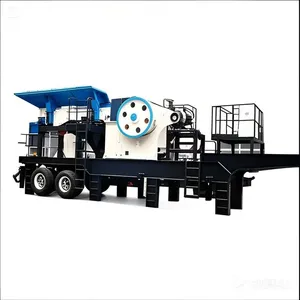 Mobile Crushing Station for Cross-border Trade. Stone and Stone Material Tire Mobile Crushing Machine. Mobile Crushing Truck. thumbnail-5