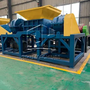 High Efficiency Aluminum Ubc Shredding Iron Scrap Crusher Machine Stainless Steel Shredder thumbnail-2