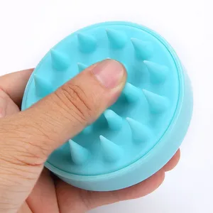 Silicone Hair Washing Comb Head Massage Comb thumbnail-3