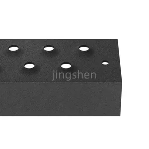 2mm Thick O-Shaped Fisheye Aluminum Alloy Anti-Slip Bracket, Slide Board, Anti-Slip Safety Perforated Grille, Suitable for Platform Walkways thumbnail-2