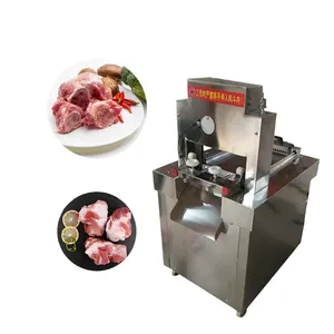 QDMECH Stainless Steel Bone Cutter Frozen Meat Bone Cutting Machine Automatic Bone Cutter thumbnail-1