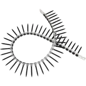 China Supply Quality Assured Collated Drywall Screws Black Phosphate Coarse Thread Plastic Strip, Compatible With All Major Screw Guns thumbnail-3