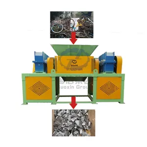 High Profit Textile Copper Waste Shredder Industrial Paper Shredder With Baler Combination EPC thumbnail-1