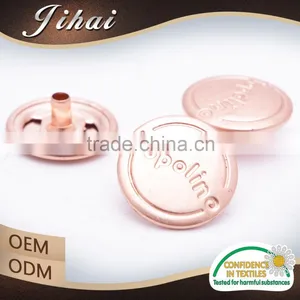 Wholesale Accessories Clothing Denim Button Metal Ring Snap Buttons thumbnail-2