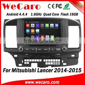Wecaro 8" Android 4.4.4 Car Stereo 1024 * 600 for Mitsubishi Lancer Car Dvd Player WIFI 3G 16GB Flash 2014 2015 thumbnail-1
