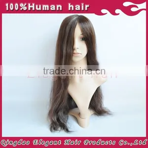 2015 New Products Unprocessed Real Human Hair Womens Toupee thumbnail-5