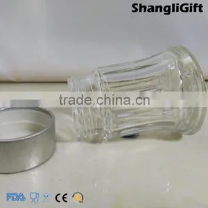20ml Round Glass Jars Spice Bottle With Silver Plastic Cap thumbnail-3