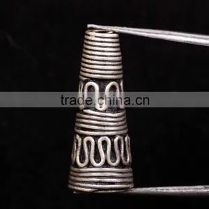 Fashionable Cone Shape 925 Solid Sterling Silver Beads thumbnail-1