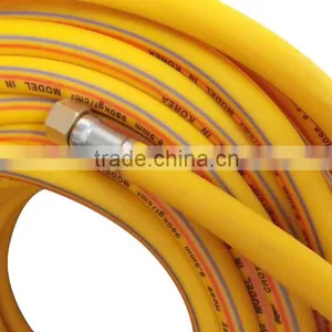 8.5mm Non-transparent Braided Pvc Material High Pressure Spray Hose For Agricultural Farmyard thumbnail-2