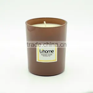 Multi-colored Luxury Scented Candle in Glass Jar thumbnail-5
