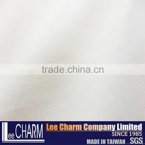 White Thin Elastic Plain Fabric Nylon Spandex thumbnail-3