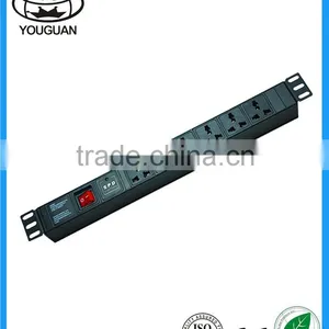 10A 19''Universal Type Intelligent PDU With Surge Protector thumbnail-1