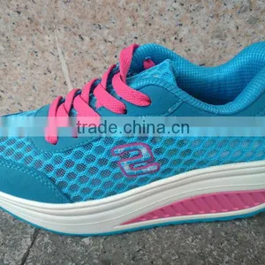 New Colourful Charming Design Ladies Sport Shoes With Net thumbnail-3