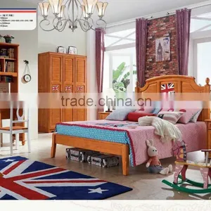 2016 Foshan New Model Solid Wood Kids Bed With High Quality A2609-2611 thumbnail-4