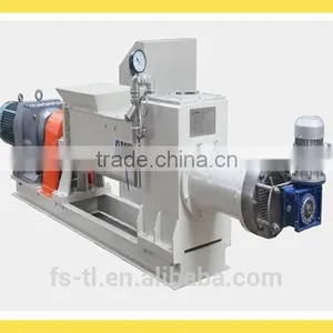 Vacuum Brick Extruder/vacuum Twin Screw Extruder Foactory Price /vacuum Mini Extruder TL-CXJ-SY18.5HP thumbnail-1