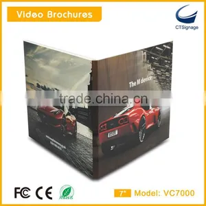 7 Inch Tft Lcd Screen Sexy Video Books Booklets Brochures Business Cards Displays Vc7000 thumbnail-4