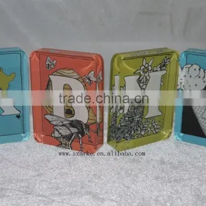 Acrylic Paperweight,acrylic Solid Alphabet Display Block With Back Printed Paper Sticker thumbnail-2
