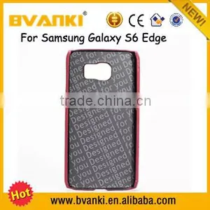 Fancy Mobile Cover Case For Samsung Galaxy S6 Edge Unlocked Genuine Leather Cover Case For Samsung Galaxy S6 Edge Protector Case thumbnail-4
