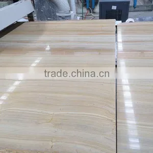 Hot Sale Chinese Golden Wood Vein Marble Beige Color thumbnail-2