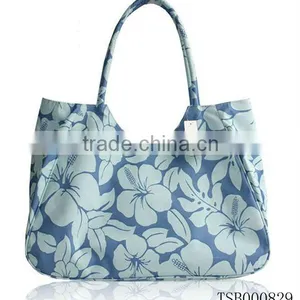Hot Sale Fashion Canvas Beach Bags Wholesale thumbnail-1