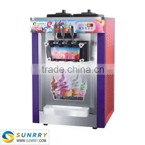 High Quality Mini Type Small Table Top Soft Serve Ice Cream Machine Quality Choice thumbnail-1